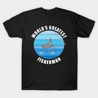 World's Greatest Fisherman Fishing Father's Day 2022 T-Shirt